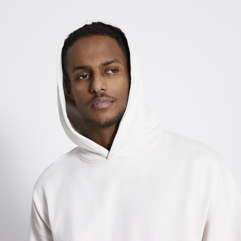 Boxy hoodie "Luka" Ivory